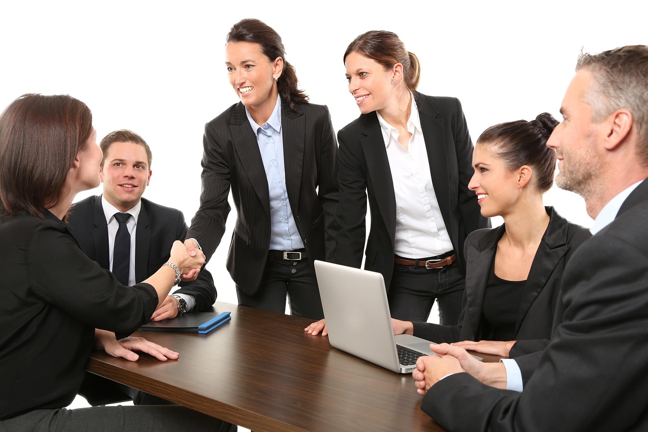 People, business, meeting — How Small Businesses Can Handle Payroll Without Expensive Software